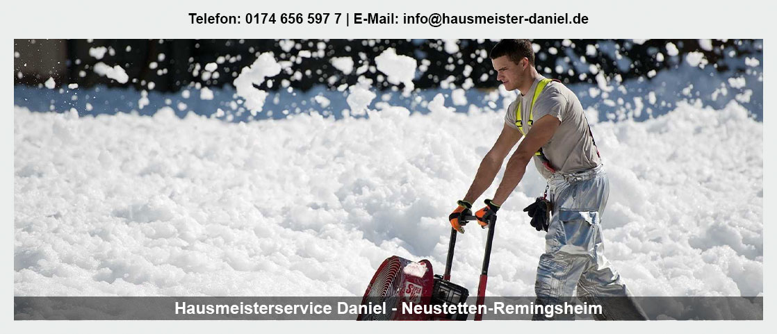 Hausmeisterservice Lichtenstein - Cezar-Daniel Fieraru: Baureinigung, Gartenpflege
